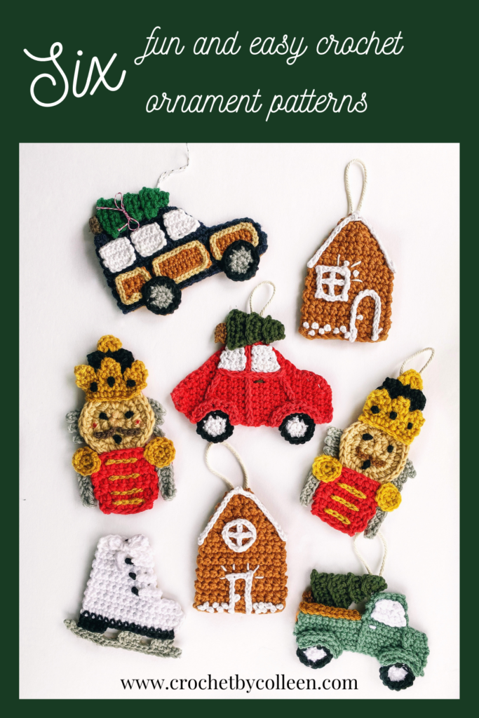 6 Fun and Easy Crochet Christmas Ornament Patterns